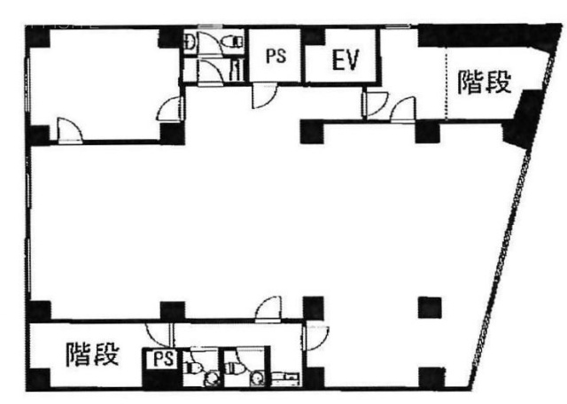 稲毛屋ビル504 間取り図