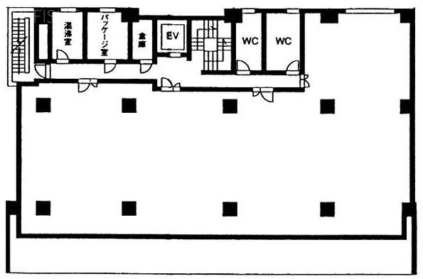 河野ビル1F 間取り図