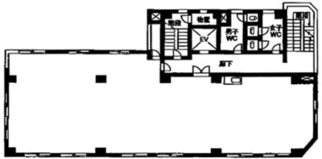 ニュー明治ビル6F 間取り図