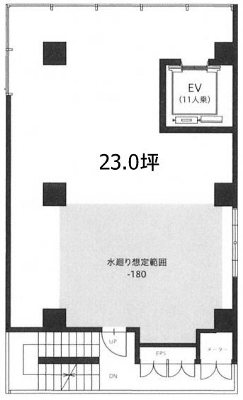 アピス表参道スクエア1F 間取り図