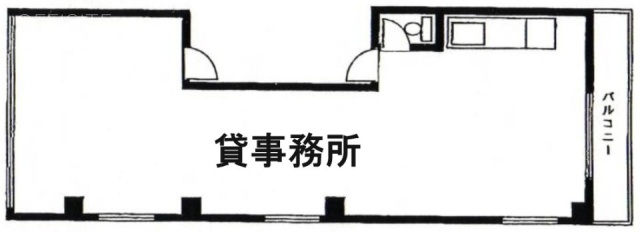 五十川ビル101 間取り図