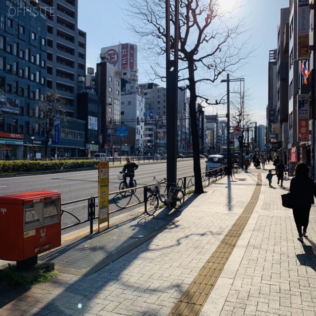 第5富澤ビル ビル前面道路