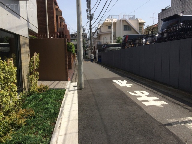 albcourt表参道(アルバコート表参道) ビル前面道路