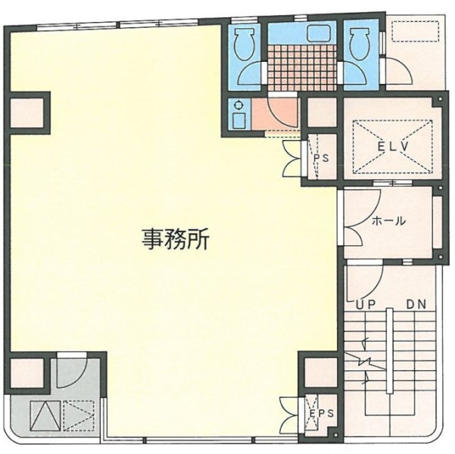 橋ビル4F 間取り図