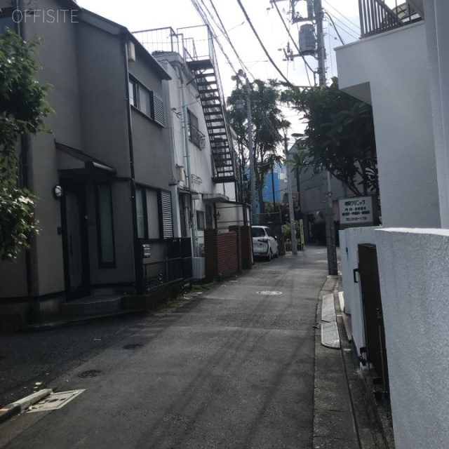 (仮)西早稲田2丁目ビル ビル前面道路