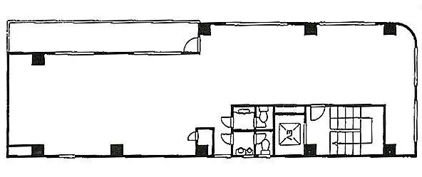 新八光ビル1F 間取り図
