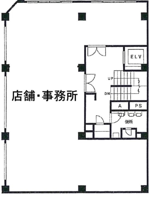 第2ニュー横浜ビル5F 間取り図