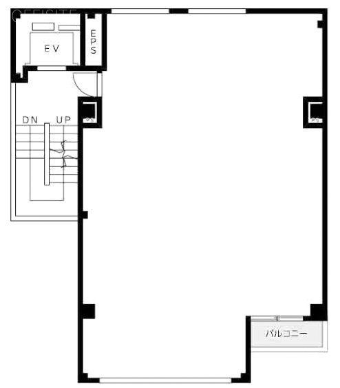 マーキュリー錦糸町4F 間取り図