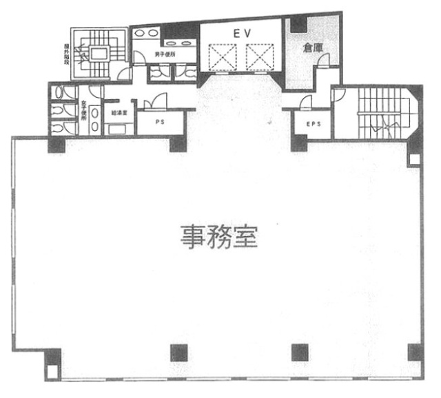 タカラビル4F 間取り図