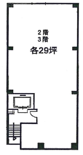 八王子OMビル3F 間取り図