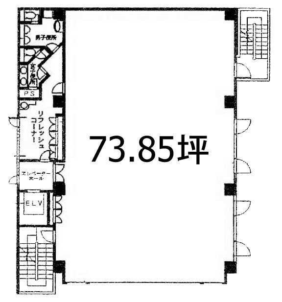 MR木場ビル4F 間取り図