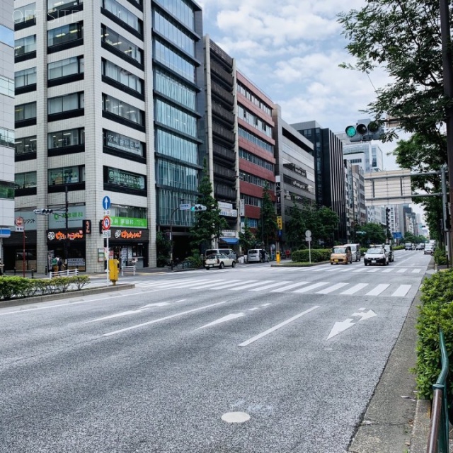 内幸町ケイズビル ビル前面道路 日比谷通り