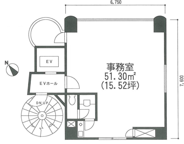 HIビル5F 間取り図