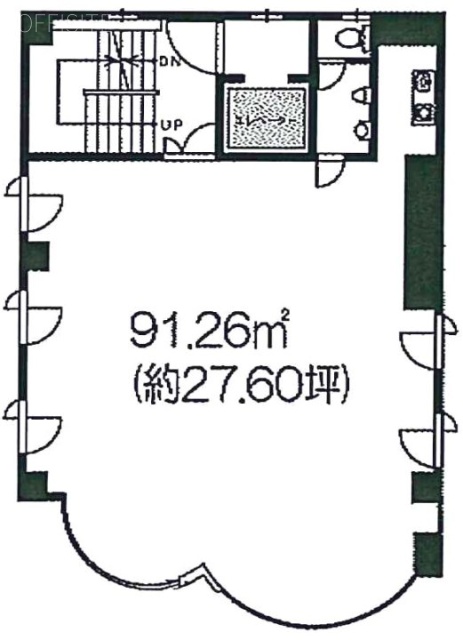 マーベラス国分寺Ⅱビル1F 間取り図