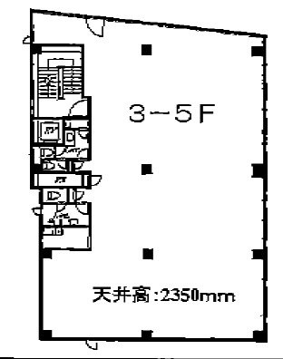 神宮前IKビル2F 間取り図