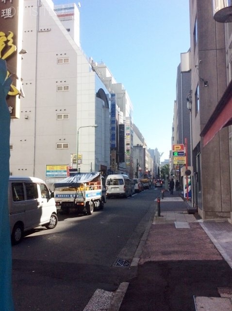 彩鳳新館ビル ビル周辺道路