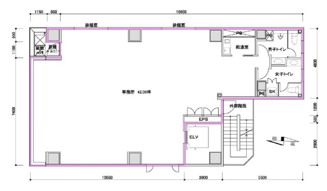 KIビル9F 間取り図