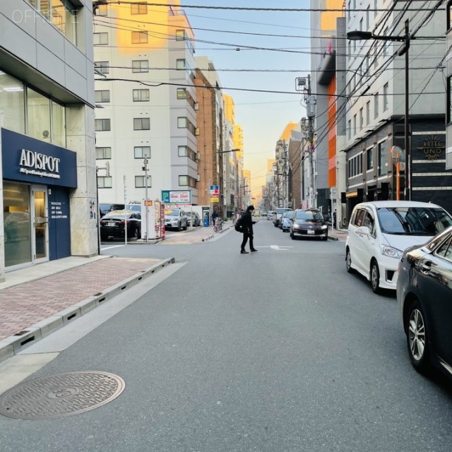 第3政木ビル ビル前面道路