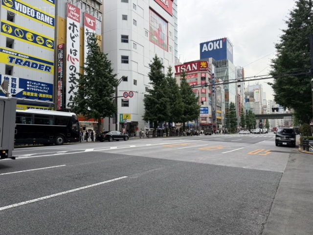 (仮)田中恒産ビル 前面に中央通り