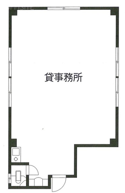橋本ビル3F 間取り図