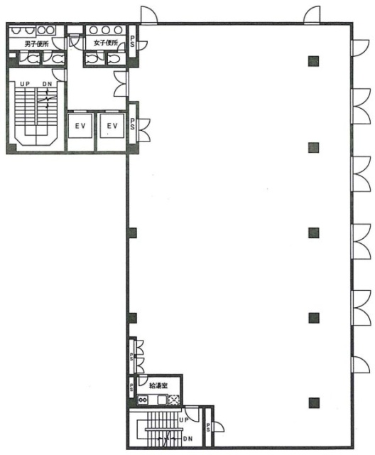 TOKYO YBビル3F 間取り図