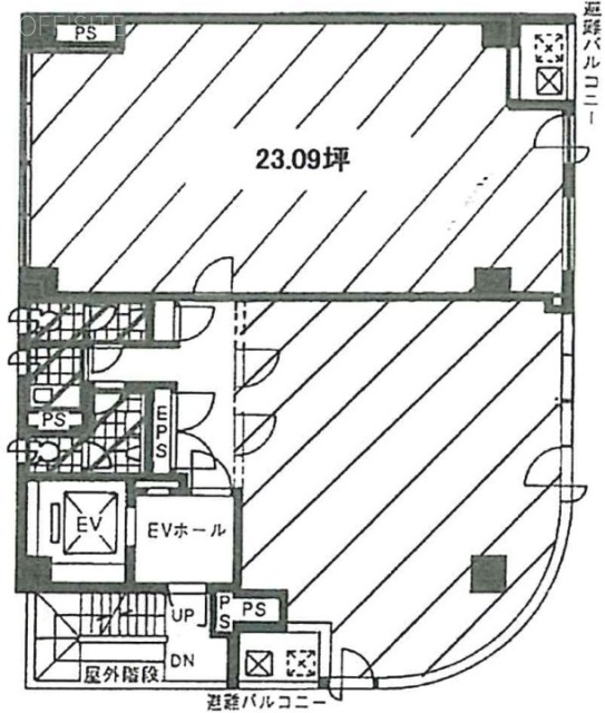 宮下ビル8F 間取り図