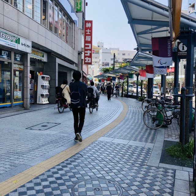 損保ジャパン日本興亜蒲田ビル ビル前面道路