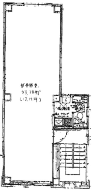 第5富澤ビル2F 間取り図