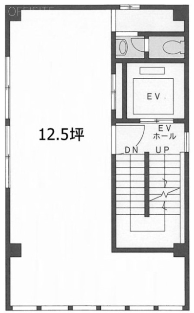 GINZA LANDビル2F 間取り図