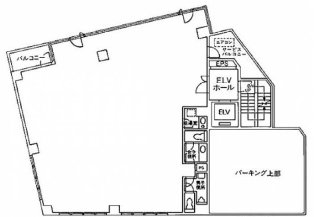 木島ビル3F 間取り図