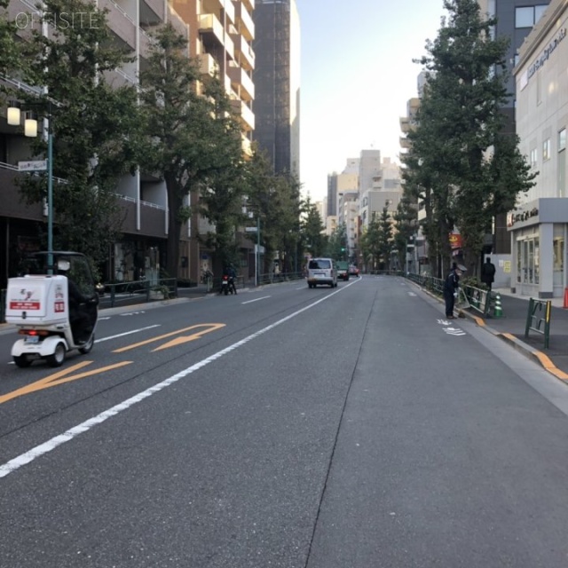 目白ハイベルズ ビル前面道路