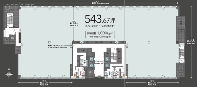 住友不動産大井町駅前ビル7F 間取り図