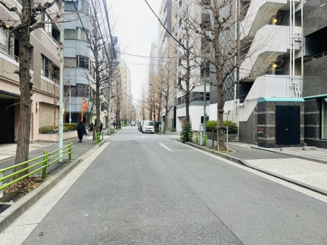 ルート蛎殻町ビル 前面道路