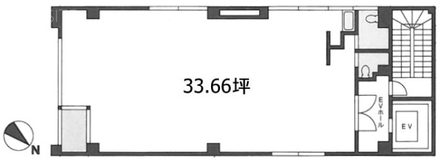 新川ビル8F 間取り図