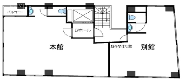 新盛堂ビル別館 間取り図