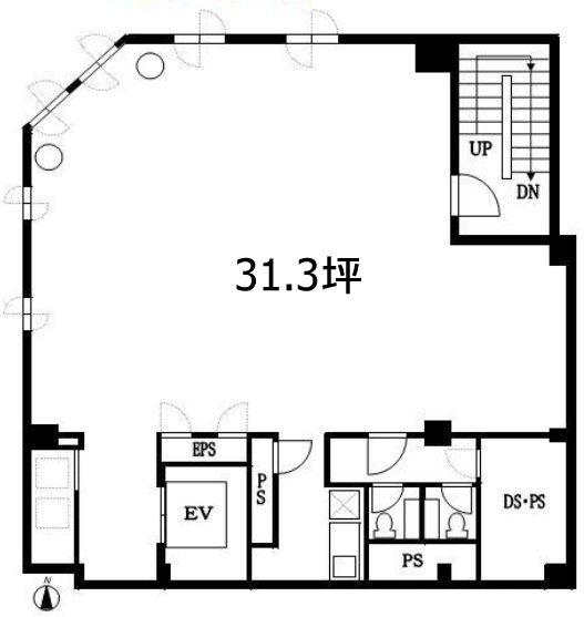 MOTビル6F 間取り図