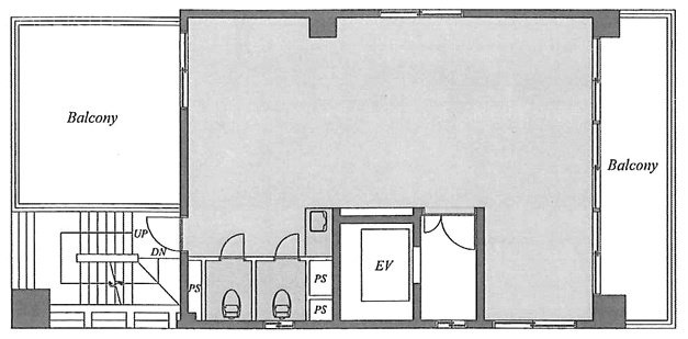 カルチェブラン銀座3F 間取り図