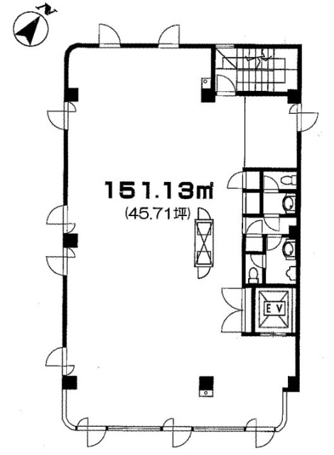 TIZビル4F 間取り図