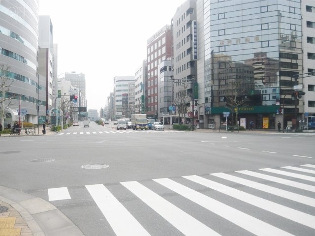 木村実業第3ビル ビル前面道路