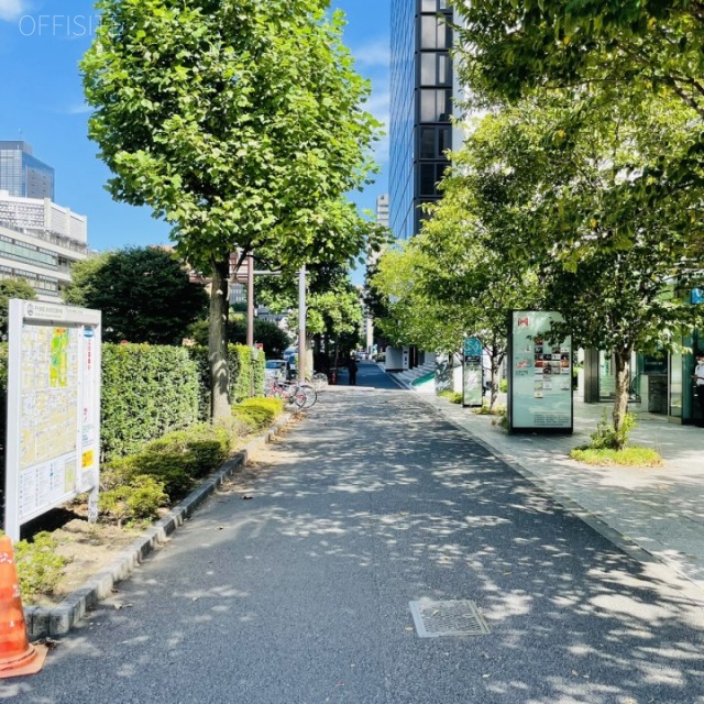 日比谷中日ビル ビル前面道路