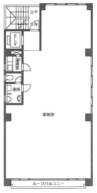 横山ビル3F 間取り図