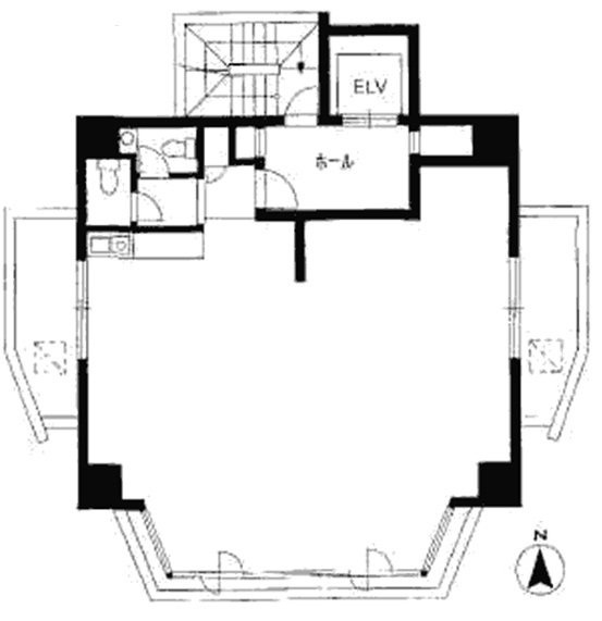 EN代官山ビル7F 間取り図