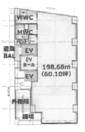 (仮称)こどもでぱーと中野ビル7F 間取り図