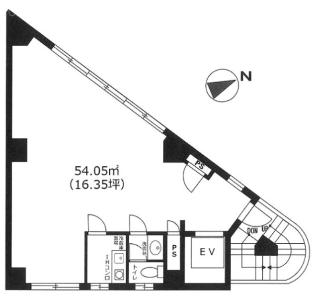 斉藤ビル5F 間取り図