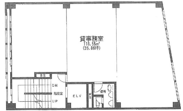 目黒東豊ビル6F 間取り図