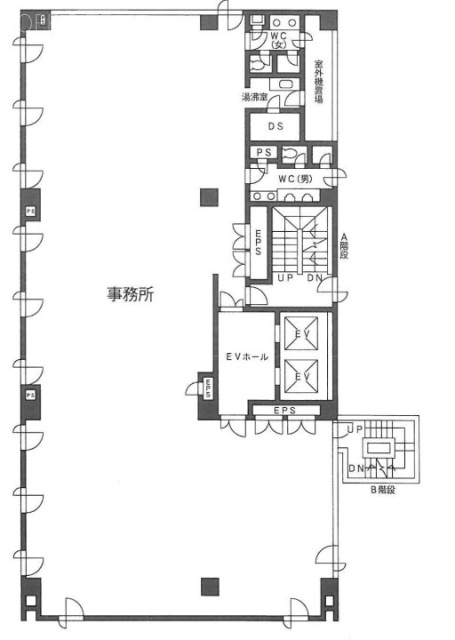 曙杉館(しょさんかん)7F 間取り図