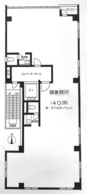 日進ビル7F 間取り図