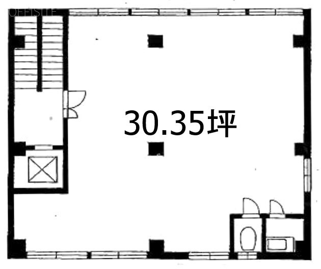 鈴武ビル2F 間取り図