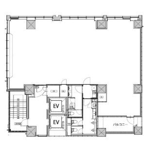 GINZA YANAGI PLAZA6F 間取り図