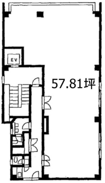 岡三桜丘ビル北館7F 間取り図